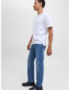 Jack  Jones Blugi regular fit cu talie medie - Albastru
