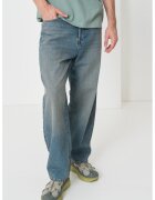 Jack & Jones Blugi relaxed fit cu aspect decolorat - Albastru prafuit