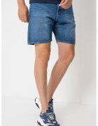 Jack  Jones Blugi scurti cu croiala dreapta si buzunare - Albastru inchis