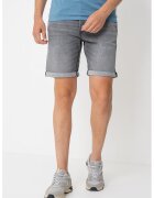 Jack  Jones Blugi scurti cu talie medie si buzunare - Gri inchis
