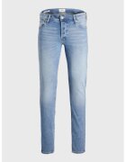 Jack  Jones Blugi slim fit cu 5 buzunare - Albastru