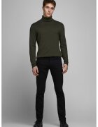 Jack  Jones Blugi slim fit cu 5 buzunare - Negru
