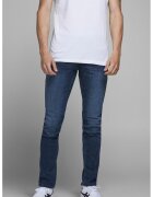 Jack  Jones Blugi slim fit din amestec de bumbac organic - Albastru inchis