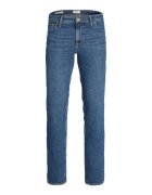 Jack & Jones Blugi uni cu talie medie - Albastru