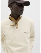 Jack & Jones Bluza de trening din amestec de bumbac - Crem