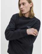 Jack & Jones Bluza de trening din amestec de bumbac organic - Negru
