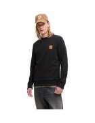 Jack  Jones Bluza JACK &JONES Brandy Sweat Crew LN 48786 - Negru