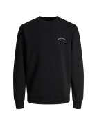 Jack & Jones Bluza JACK &JONES College Logo Crew PLS 53559 - Negru