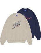 Jack & Jones Bluza JACK &JONES Inwood Sweat Crew MP 2 bucati 50618 - Albastru inchis/Bej