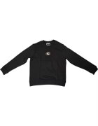 Jack  Jones Bluza JACK &JONES Vibrant Crew Back Print 39771 - Negru