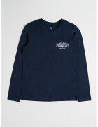 Jack  Jones Bluza regular-fit cu decolteu la baza gatului - Alb/Bleumarin