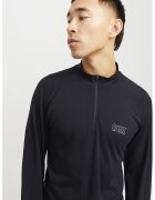 Jack & Jones Bluza slim fit cu detaliu logo - Negru