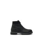 Jack  Jones Bocanci de drumetie barbati Jack Jones - 12257999 - Piele naturala - Negru - Negru