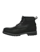Jack  Jones Bocanci de piele nabuc - Gri antracit