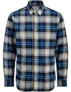 Jack & Jones Camasa barbati bleumarin - bumbac