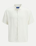 Jack  Jones Camasa barbati Jack Jones - 12271078 - Viscoza - Alb - Alb