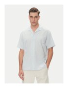 Jack  Jones Camasa barbati Jack Jones - 12277185 - Bumbac - Albastru - Albastru