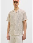 Jack  Jones Camasa cu cusaturi decorative - Bej deschis