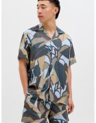 Jack  Jones Camasa cu maneci scurte si model - Multicolor