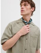Jack  Jones Camasa cu maneci scurte - Verde muschi
