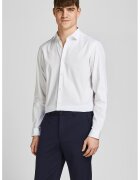 Jack & Jones Camasa slim fit de bumbac Blacardiff - Alb