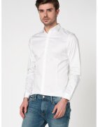 Jack  Jones Camasa super slim fit Panama - Alb