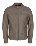 Jack  Jones Geaca barbati - 302301935 - Piele Ecologica - Gri