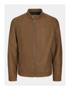Jack & Jones Geaca barbati - 303260705 - Maro - Piele ecologica