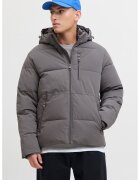 Jack & Jones Geaca cu buzunare cu fermoar - Gri