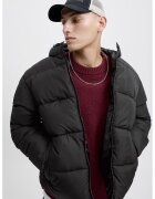 Jack  Jones Geaca cu vatelina si buzunare laterale - Negru