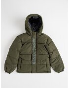 Jack & Jones Geaca cu vatelina si gluga Speed - Verde aquamarin
