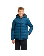 Jack & Jones Geaca JACK &JONES Point Pu Puffer Bf JNR 52928 - Albastru