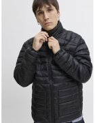 Jack  Jones Geaca matlasata cu fermoar - Negru