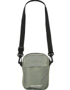 Jack  Jones Geanta crossbody cu imprimeu logo - Gri cenusiu