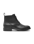 Jack  Jones Ghete 12257973 Negru - Piele ecologica