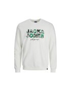 Jack  Jones Hanorac Baieti - Jack&Jones Junior - 302035045 - Bumbac/Poliester - Alb - Alb