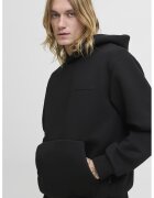 Jack & Jones Hanorac cu buzunare laterale si fermoar - Negru