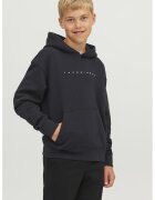 Jack  Jones Hanorac cu detaliu logo - Negru