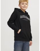 Jack  Jones Hanorac cu imprimeu logo - Alb/Negru