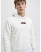 Jack & Jones Hanorac cu snur de ajustare si detaliu logo - Alb