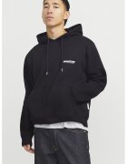Jack & Jones Hanorac din amestec de bumbac cu buzunar kangaroo - Negru