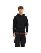 Jack  Jones Hanorac JACK &JONES Bradley Sweat Zip Hood 48674 - Negru