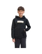 Jack  Jones Hanorac JACK &JONES Inwood Block Branding JNR 50124 - Negru
