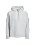 Jack & Jones Hanorac JACK &JONES Point Badge Hood Bf 52863 - Alb