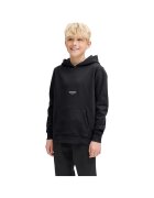 Jack & Jones Hanorac JACK &JONES Soho Sweat Hood JNR 49180 - Negru