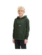 Jack & Jones Hanorac JACK &JONES Soho Sweat Hood JNR 49182 - Kaki