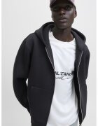 Jack & Jones Hanorac lejer cu fermoar - Negru