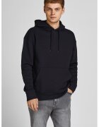 Jack  Jones Hanorac regular fit cu buzunar kangaroo - Negru