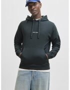 Jack & Jones Hanorac relaxed fit cu buzunar kangaroo - Verde aquamarin