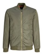Jack  Jones Jacheta bomber cu buzunare cu capsa - Kaki